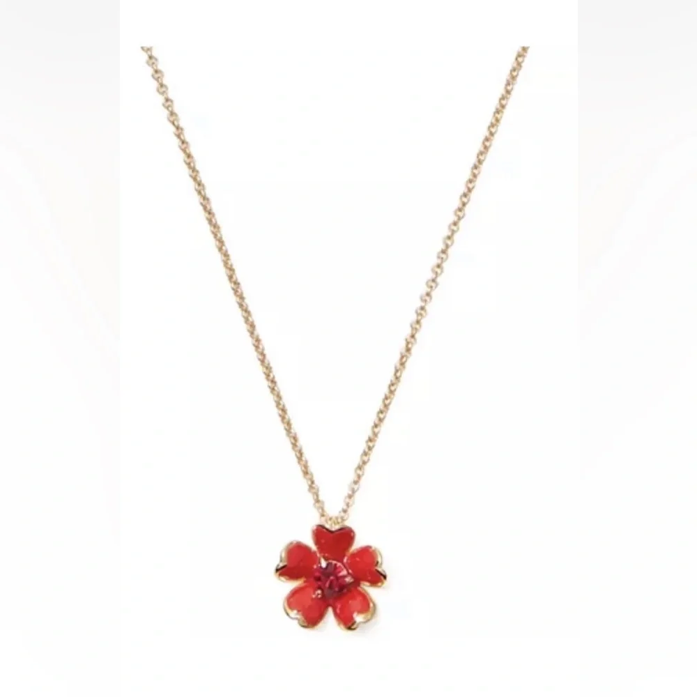 Kate spade NY Gold-Tone
Blushing Blooms Red Stone
Pendant Necklace - Picture 3 of 10